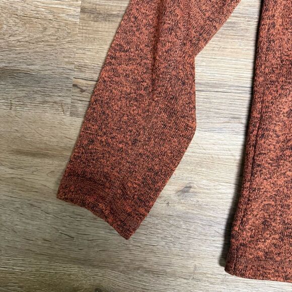 Eddie Bauer Burnt Orange Quarter-Zip Pullover - Picture 4 of 11